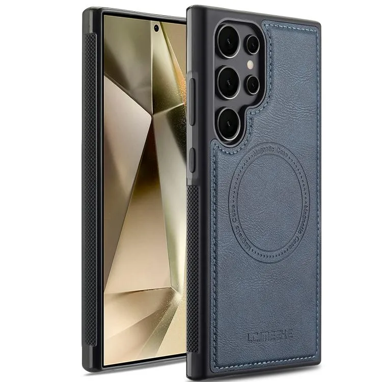 For Samsung Galaxy S26 Ultra 5G LC.IMEEKE Magsafe Phone Case (Blue)