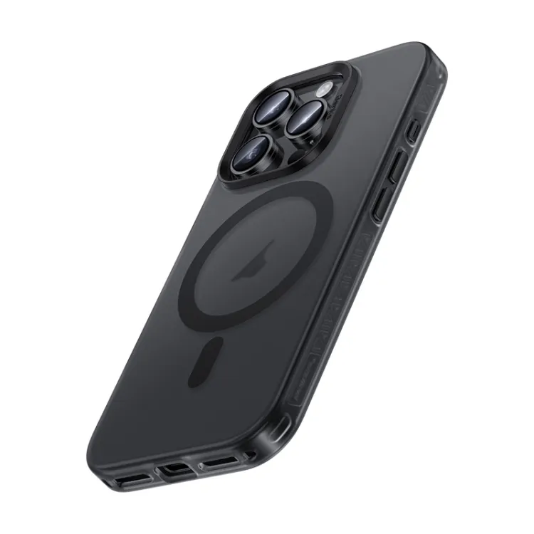 For iPhone 16 Pro Max Benks Frosted MagSafe Magnetic Shockproof Phone Case(Black)