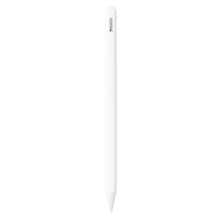 Yesido Magnetic Wireless Charging Stylus Pencil For iPad Series(White)