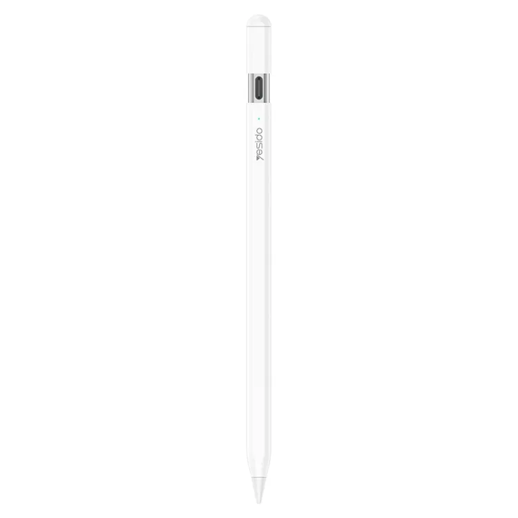 For iPad Yesido Anti-mistouch Capacitive Stylus(White)