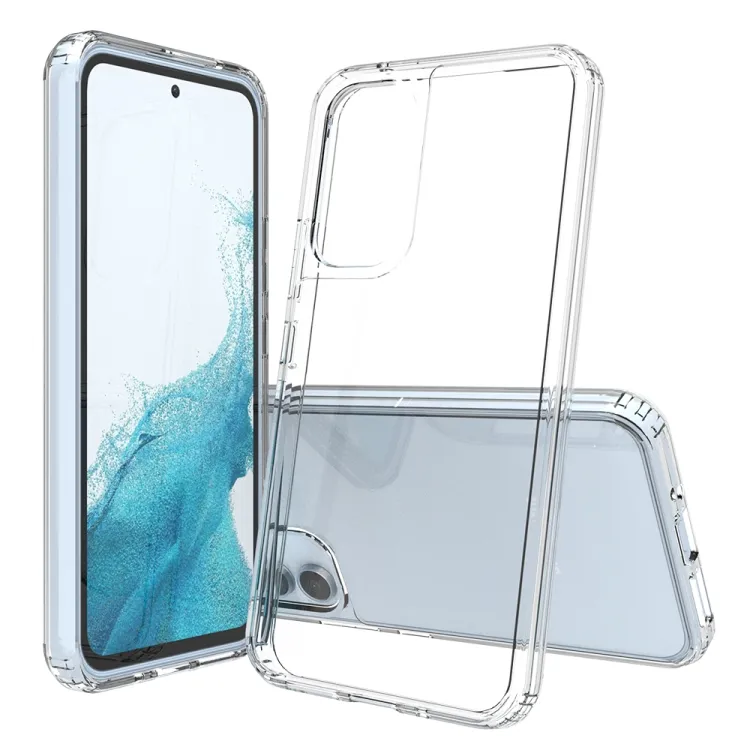For Samsung Galaxy A54 5G Shockproof Scratchproof TPU + Acrylic Phone Case(Transparent)