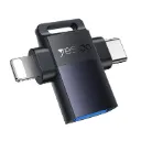 Yesido 2 in 1 USB 3.0 Female to Type-C/8 Pin Male Charging Adapter