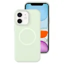 For iPhone 11 Pro Max Jelly Liquid Silicone MagSafe Magnetic Phone Case