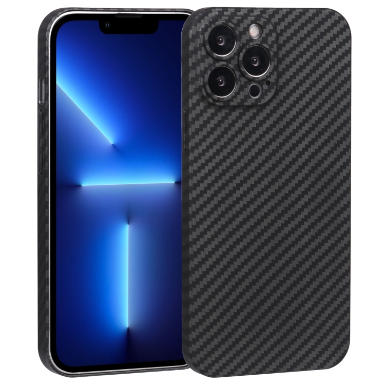 [00-25] iPhone 13 Pro DFANS DESIGN Kevlar Carbon Fiber PC Phone Case  (Black)