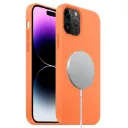 For iPhone 15 Pro Shockproof Silicone Magsafe Phone Case