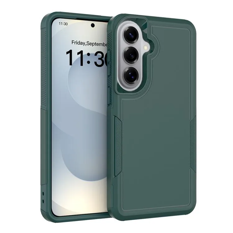 For Samsung Galaxy S26+ 5G 2 in 1 PC + TPU Phone Case (Deep Green)