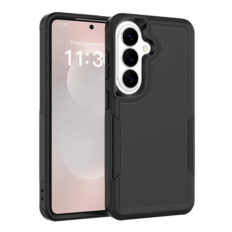 For Samsung Galaxy S26 5G 2 in 1 PC + TPU Phone Case (Black)