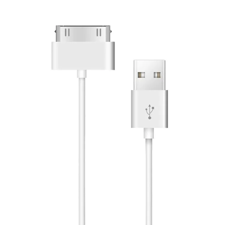30 Pin Male to USB Male Charging & Data Sync Cable for iPad / 2 / 3, iPhone 4 & 4s, iPod Nano, iPod Touch