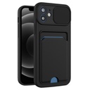 iPhone 13 Sliding Camshield Card TPU+PC Case