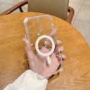 iPhone 13 Fine Hole MagSafe Magnetic Clear Acrylic TPU Case