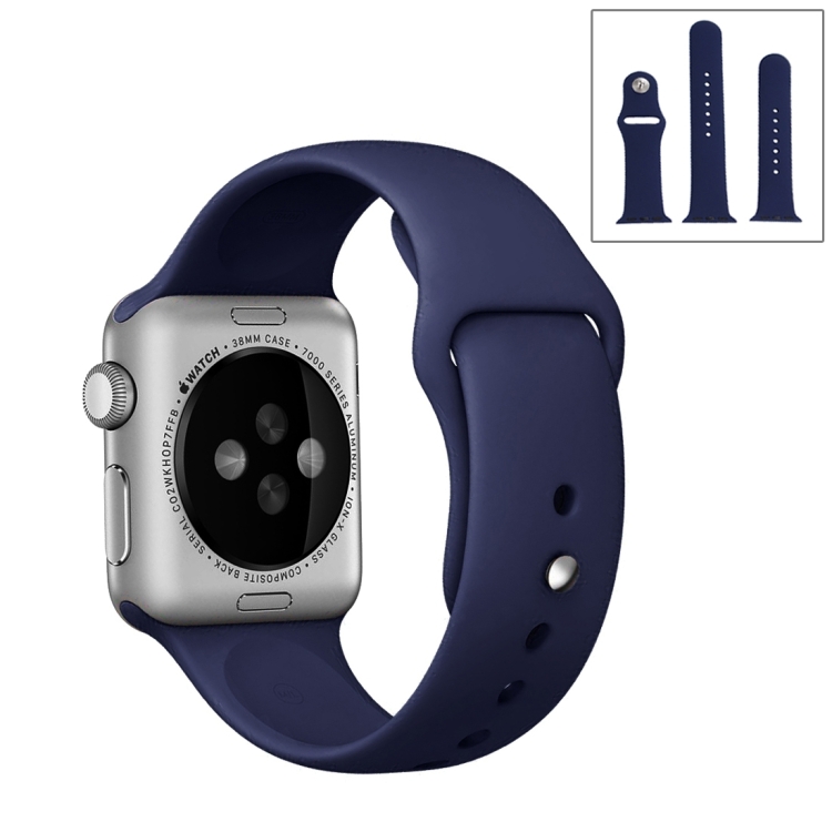For Apple Watch Ultra 49mm&Watch Ultra 2 49mm / Series 9&8&7 45mm / SE 3&SE 2&6&SE&5&4 44mm / 3&2&1 42mm. (Blue)