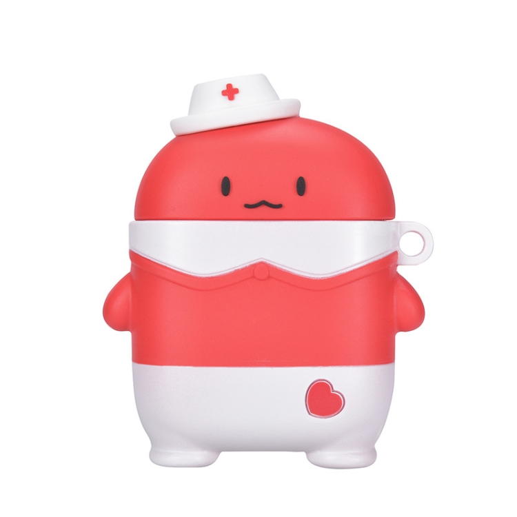 [00-214] ICARER FAMILY Cartoon Silicone Protective Case For Apple AirPods 1/2(Jupiter)