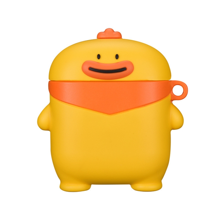 [00-215] ICARER FAMILY Cartoon Silicone Protective Case For Apple AirPods 1/2(Sun)