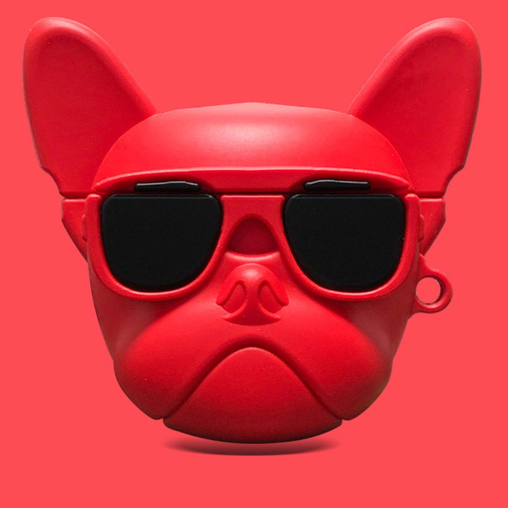 Bulldog Silicone Airpods 1/2 Case.
