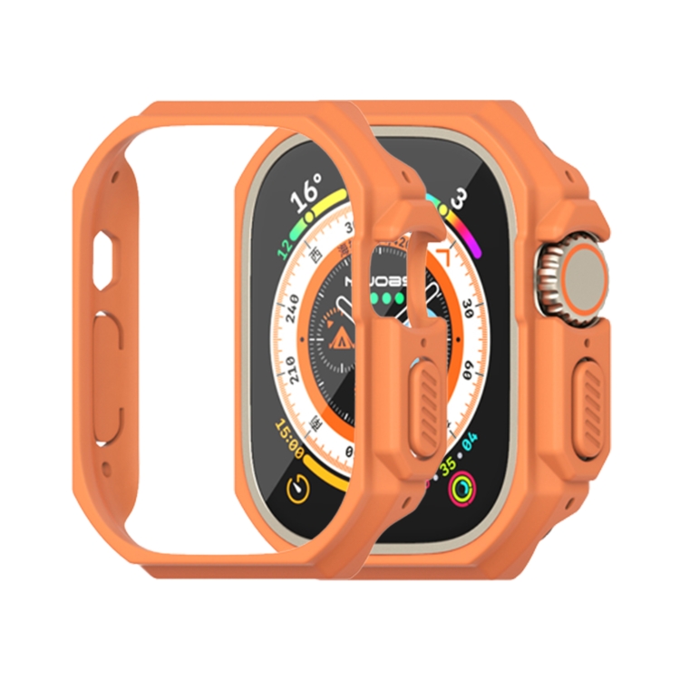 For Apple Watch Ultra 49mm Mijobs Ultra-thin Bezel PC Watch Case.