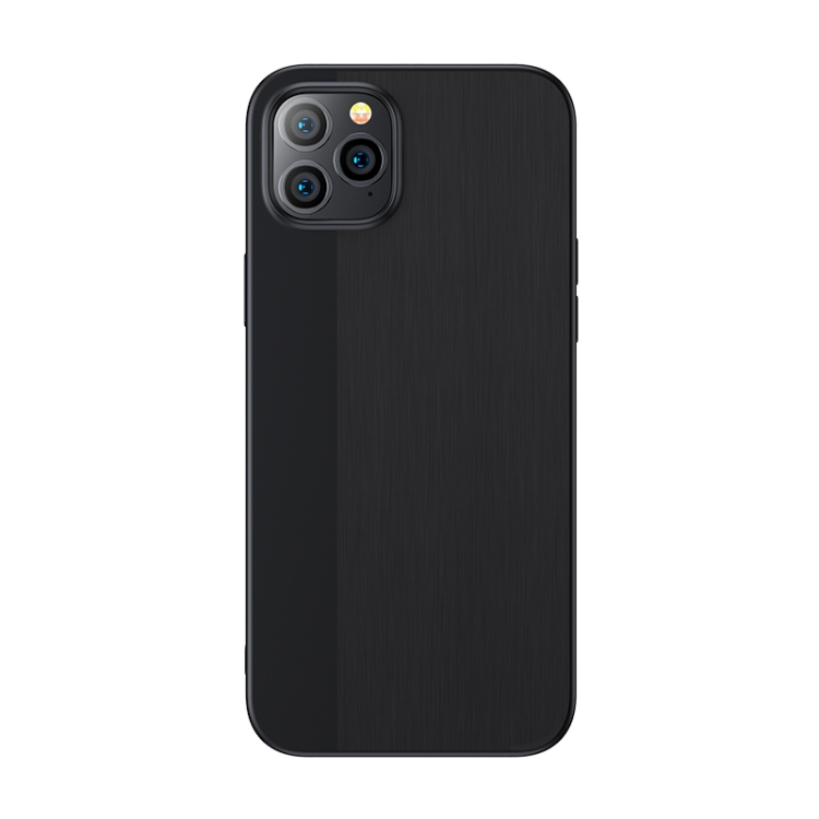 [00-428] For iPhone 12 mini JOYROOM JR-BP766 Shadow Series TPU Frosted Bump Pattern Shockproof Protective Case (Black)