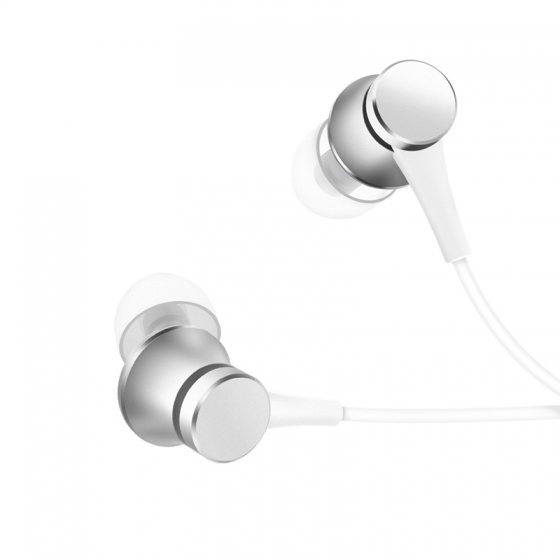[00-432] Original Xiaomi Mi In-Ear Headphones Basic Earphone with Wire Control + Mic, Support Answering and Rejecting Call (White)