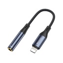 Yesido YAU37 8 Pin to 3.5mm Female Audio Adapter.