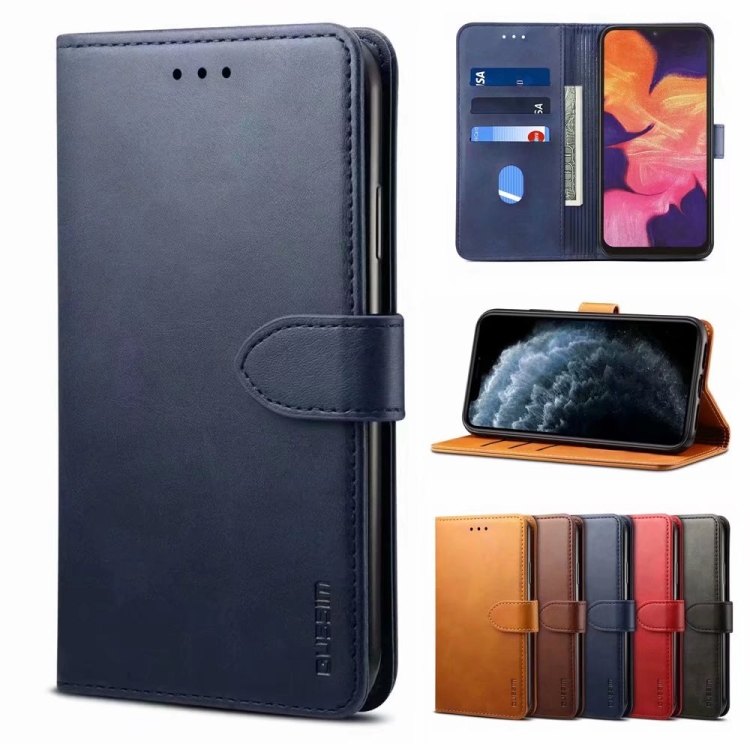 For iPhone 14 pro  GUSSIM Horizontal Flip Leather Phone Case.