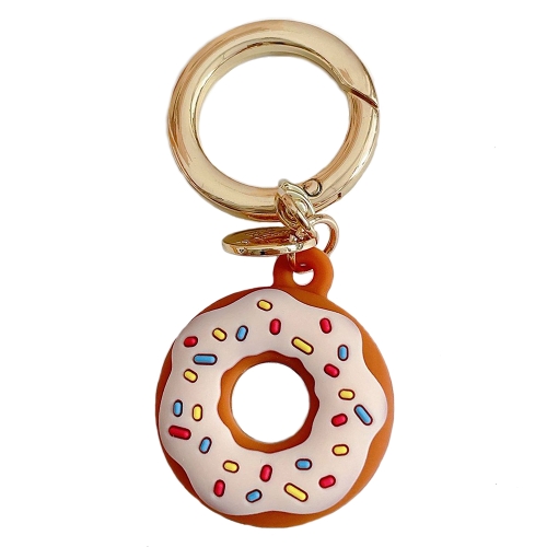 [key] For Airtag Donut Shape Tracker Case Positioner Silicone Sleeve.