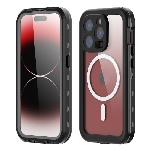 [water proof] For iPhone 15 Pro Max RedPepper  Waterproof MagSafe Phone Case.