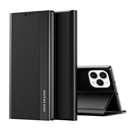 For iPhone 16 Pro Max Side Electroplated Adsorption Leather Phone Case.