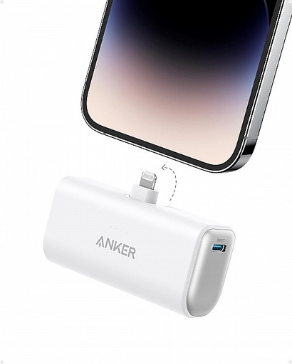 [lighting power bank] Anker Mobile Powerbank 5000 621 Built-In Lightning Connector.