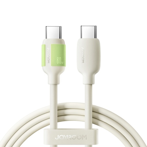 [1253] JOYROOM Fluorescent Series 60W Type-C to Type-C Fast Charging Data Cable.
