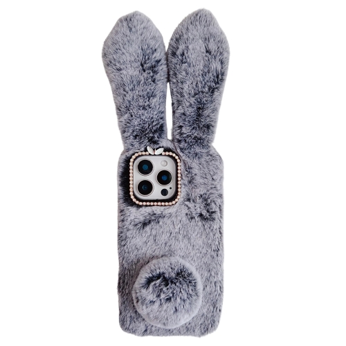 [rabbit 16 pro max] For iPhone 16 Pro Max Cute Plush Rabbit TPU Phone Case.