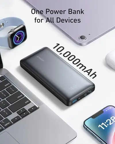 [ANKER 2] Anker Mobile Powerbank 10000 PowerCore 533 25W Black