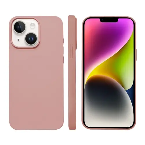 For iPhone 14 Plus Liquid Silicone Phone MagSafe Case.