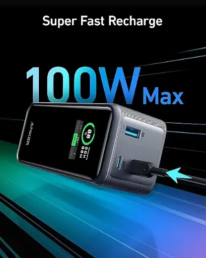 [20000] Anker Mobile Powerbank 20000mAh Prime 200W.