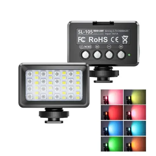 40 LEDs Fill Light 40m Waterproof Depth for Sports Camera
