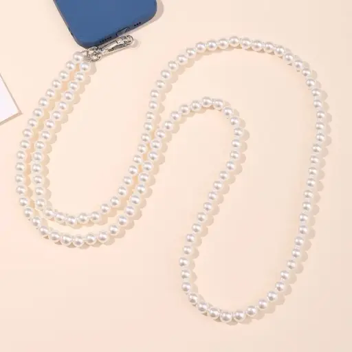 Metal Chain Crossbody Chain Phone Lanyard with Clip