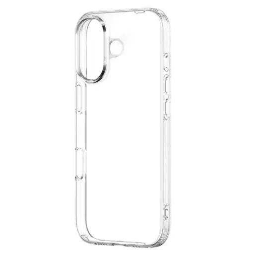 For iPhone 16 ZGA Clear TPU Shockproof Phone Case