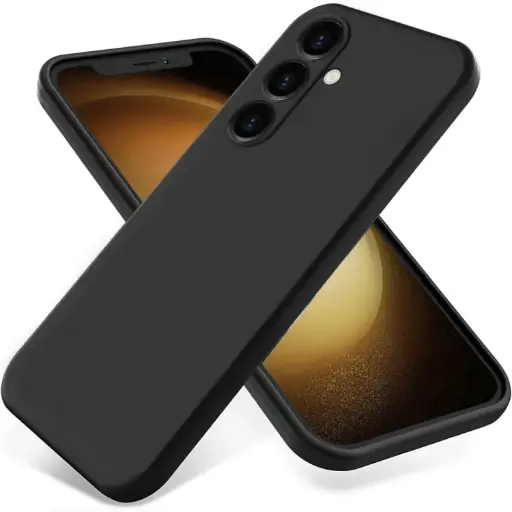 For Samsung Galaxy S23 FE 5G Solid Color Liquid Silicone Drop proof Full Coverage Phone Case