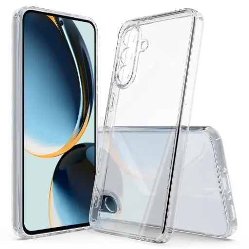 For Samsung Galaxy A56 5G Scratchproof Acrylic TPU Phone Case(Transparent) 