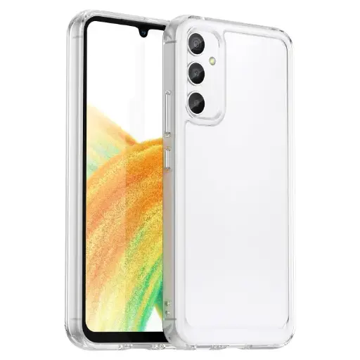 For Samsung Galaxy A34 5G Candy Series TPU Phone Case(Transparent)
