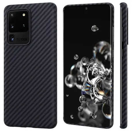 For Samsung Galaxy S20 Ultra Pitaka Air Case Carbon Fibre 