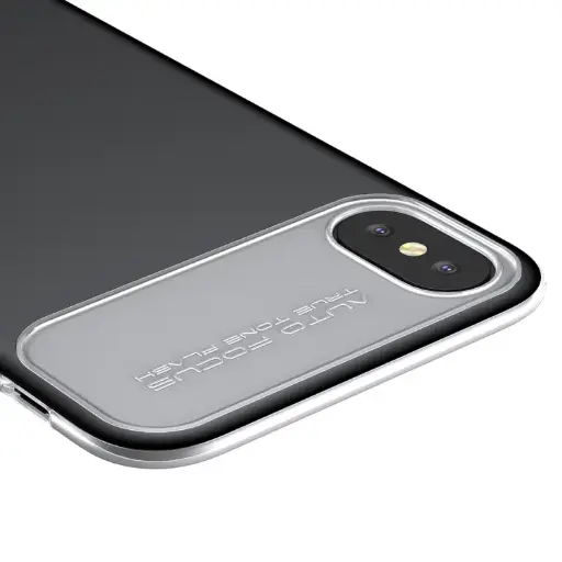 For iPhone X / XS Baseus Slim TPU + PC Protective Case Cover with Strap Hole