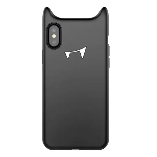 For iPhone X / XS Baseus Soft Silicone Evil Printed Protective Cover Back Case