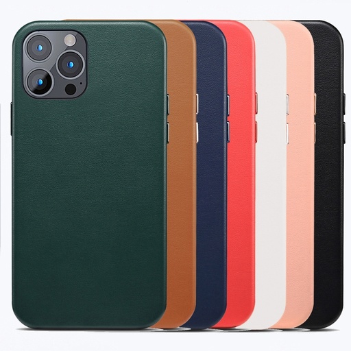 iPhone 13 Pro Max Lamb Grain PU Back Cover