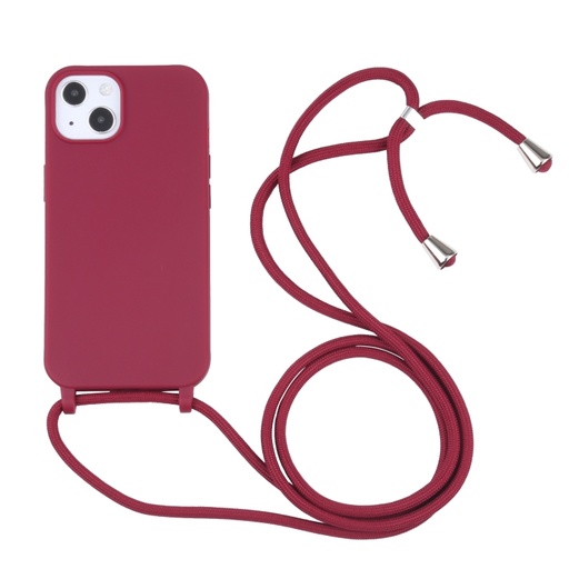 iPhone 13 Pro Max Candy Colors TPU Protective Case with Lanyard