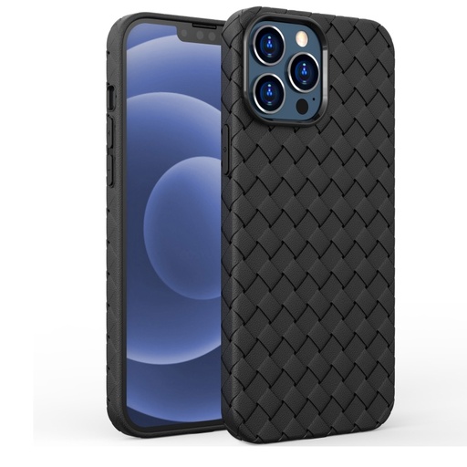 iPhone 13 Pro Full Coverage Woven Shockproof TPU Case 