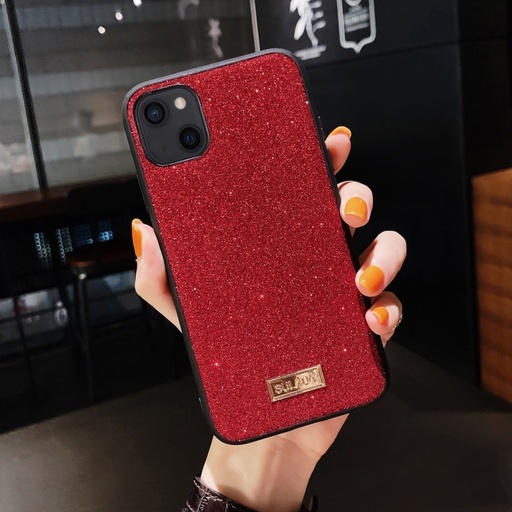 iPhone 13 SULADA Shockproof TPU + Handmade Leather Case