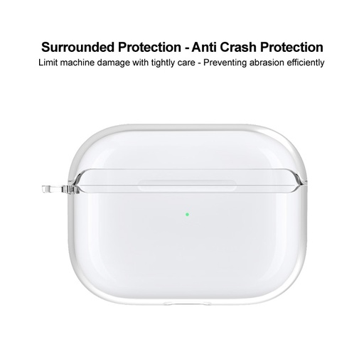 [00-247] For AirPods Pro 2 imak UX-5 Series Transparent TPU Earphone Protective Case.
