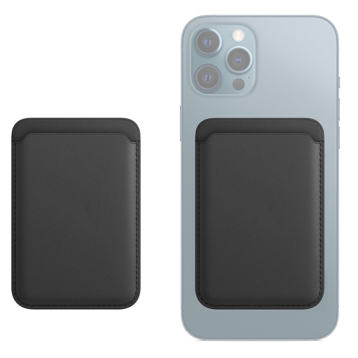 Leather Wallet Pouch Card Holder Magsafe Case.
