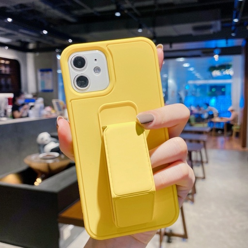 For iPhone 12 Pro Max Colorful TPU + PC Shockproof Case with Wrist Strap Holder.