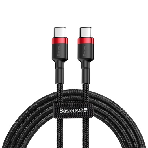 [00-463] 
Baseus CATKLF-G91 Cafule Series USB-C / Type-C PD 2.0 60W Flash Charge Cable, Cable Length: 1m.