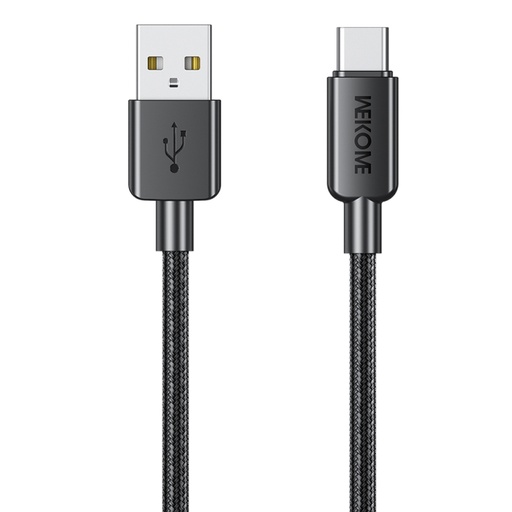 [00-464] WEKOME WDC-03 Tidal Energy Series 6A USB to USB-C/Type-C Braided Data Cable.